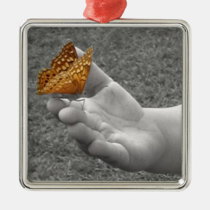 Butterfly Whisperer Julgransprydnad Metall