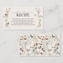 Butterfly Wildblomma, ta med en recept