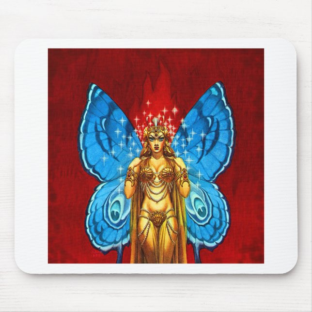 Butterfly Winged Fairy Mousepad Musmatta (Framsidan)