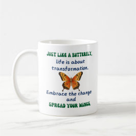 Butterfly Wisdom Kaffemugg
