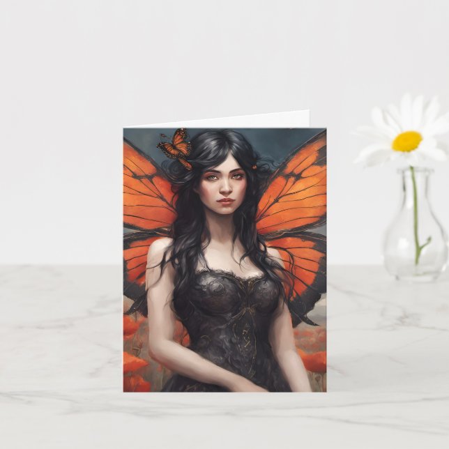 Butterfly Woman, Tillfällen Kort (Liten växt)