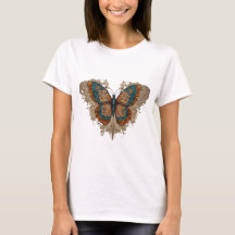 Butterfly Womens T-shirts|