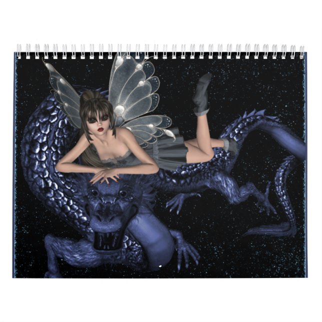 Butterflygirl drakefantasi kalender (Omslag)