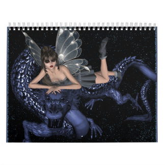 Butterflygirl drakefantasi kalender