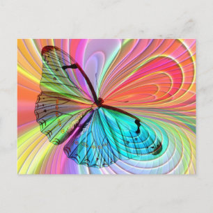 butterflygvykort vykort