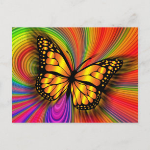 butterflygvykort vykort