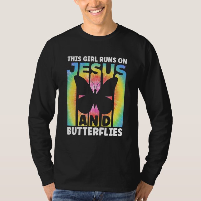 Butterflys Apparel Butterfly Art Quote Monarch But T Shirt (Framsida)