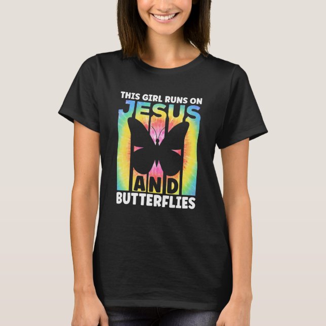 Butterflys Apparel Butterfly Art Quote Monarch But T Shirt (Framsida)