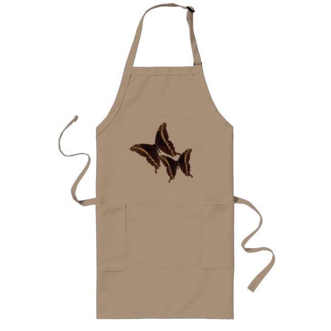 Butterfly's Apron Långt Förkläde (Framsidan)