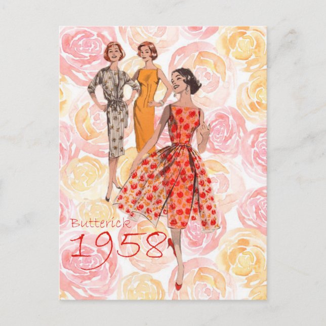 Butterick Vykort (Framsida)