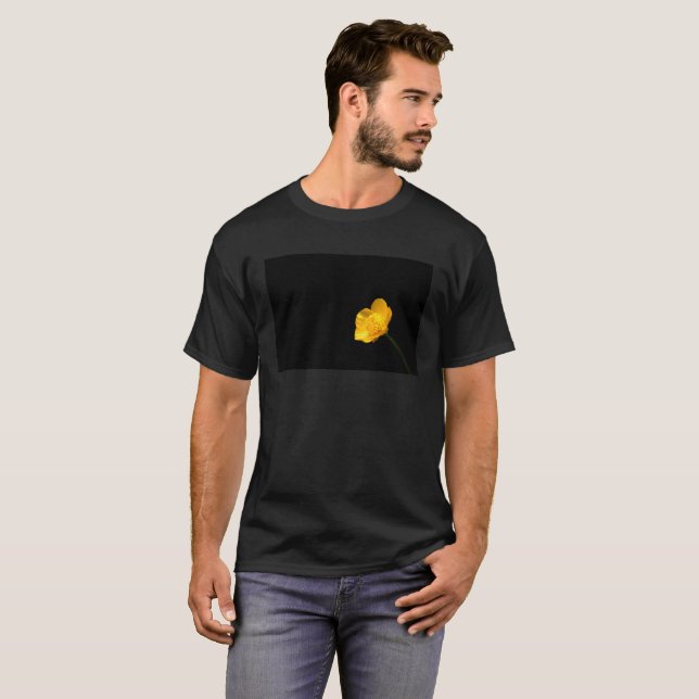 Butterkope Flower mccna T Shirt (Hel framsida)