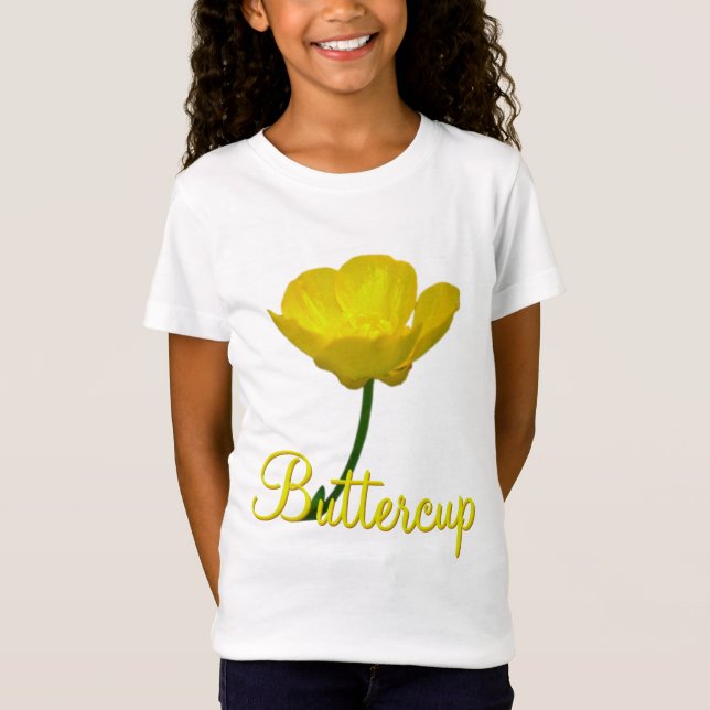 Butterkopp Shirt Barn Anpassningsbar Buttercut T-t T Shirt (Framsida)