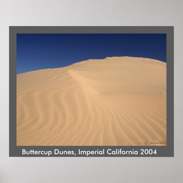 Butterkoppor Dunes Poster (Framsidan)