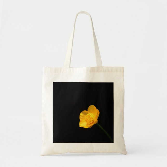 Butterkoppsblomma btcn Tote Bag Tygkasse (Framsidan)
