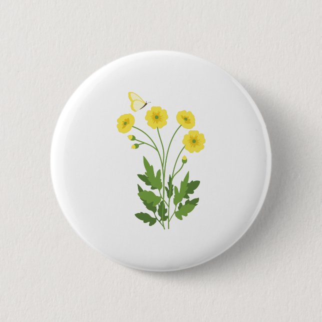 Butterkoppsfjäril Knapp (Framsida)