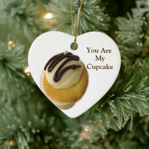 Butterkräm Cupkaka Ceramic Ornament