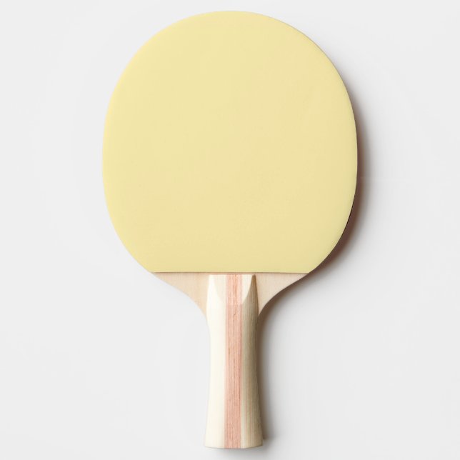 Butterkräm Solid Färg Pingisracket (Framsidan)