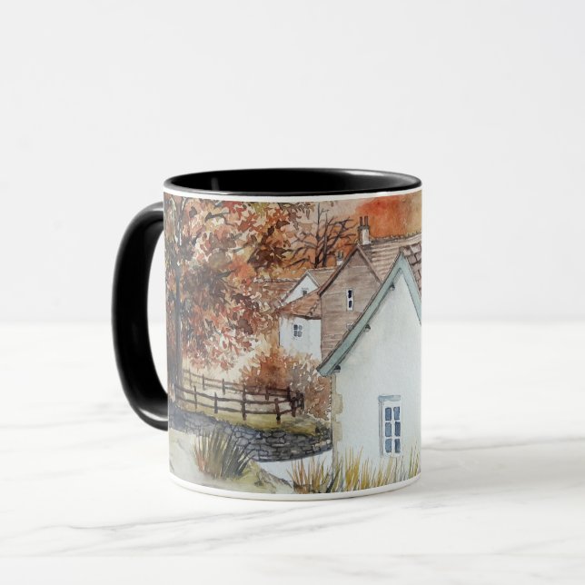 Buttermere Village, Sjö District, England Mugg (Framsida vänster)