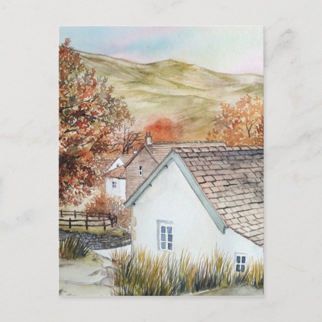 Buttermere Village, Sjö District, England Vykort (Framsida)