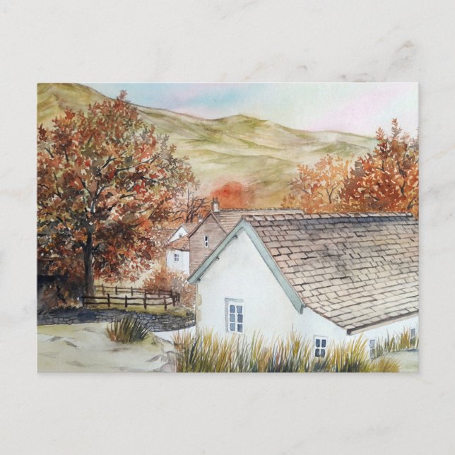 Buttermere Village, Sjö District, England Vykort (Framsida)