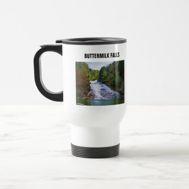 BUTTERMILK FALLS, ITHACA, N.Y. mugg (Vänster)