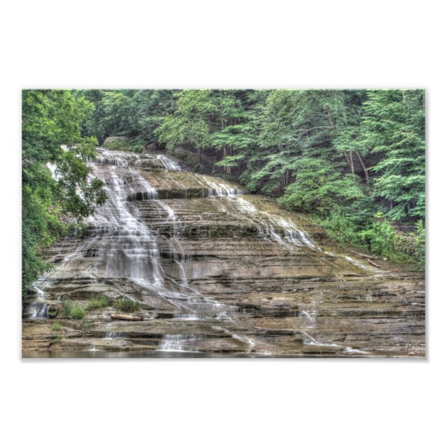 Buttermilk Falls, New York Fototryck (Framsidan)