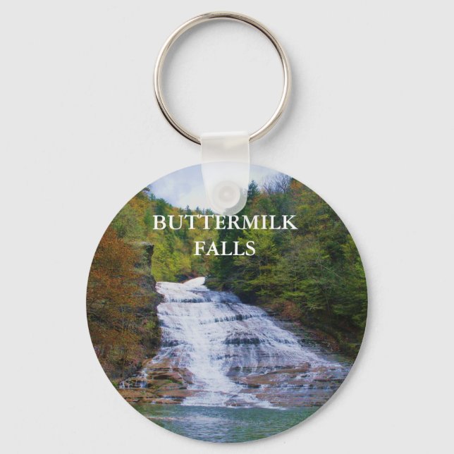 BUTTERMILK FALLS-nyckelkedja Nyckelring (Framsida)