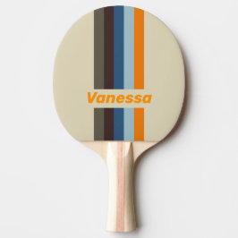 Butternut Fading Pinstrerad med Namn Pingisracket