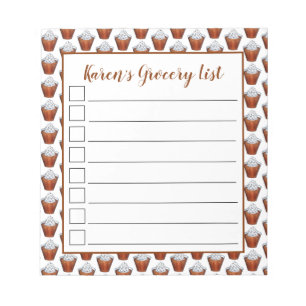 Butterscotch Pudding Whipping Cream Southern Food Anteckningsblock