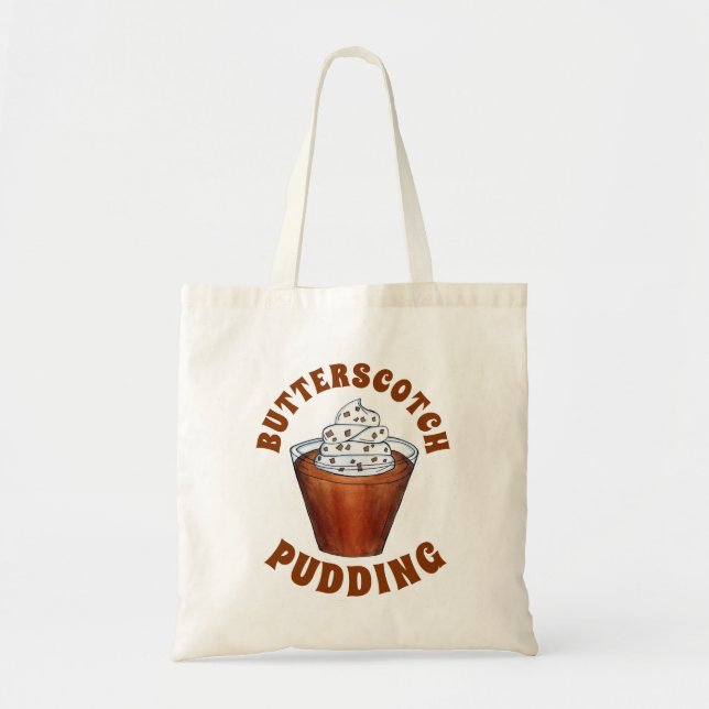 Butterscotch Pudding Whipping Cream Southern Food Tygkasse (Framsidan)
