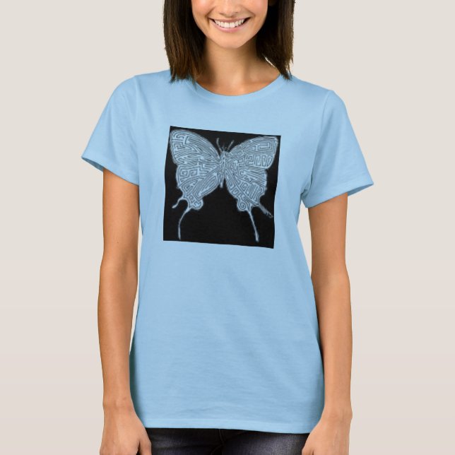 Buttertfly Maze T Shirt (Framsida)