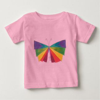 Butteryfly regnbåge t-shirt
