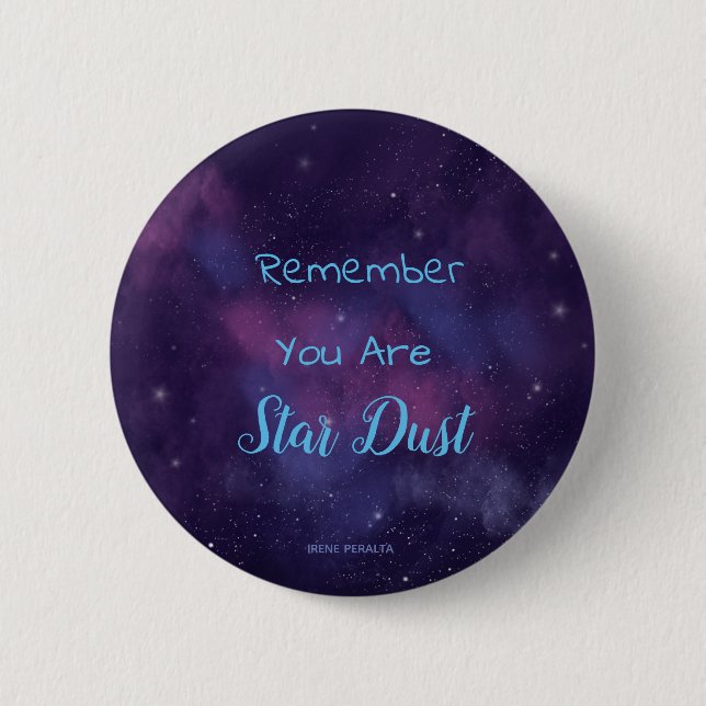 Butto You are Stur dust Knapp (Framsida)