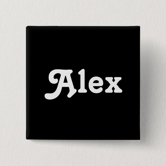 Button Alex Knapp (Framsida)
