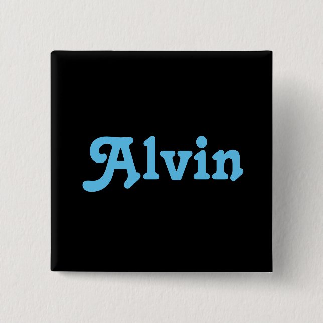Button Alvin Knapp (Framsida)