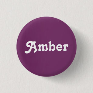Button Amber Knapp