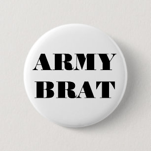 Button Army Brat Knapp