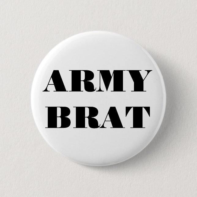 Button Army Brat Knapp (Framsida)