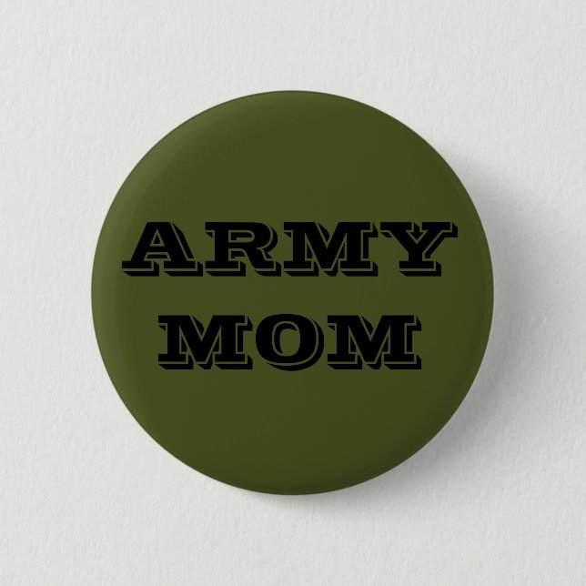Button Army Mamma Knapp (Framsida)