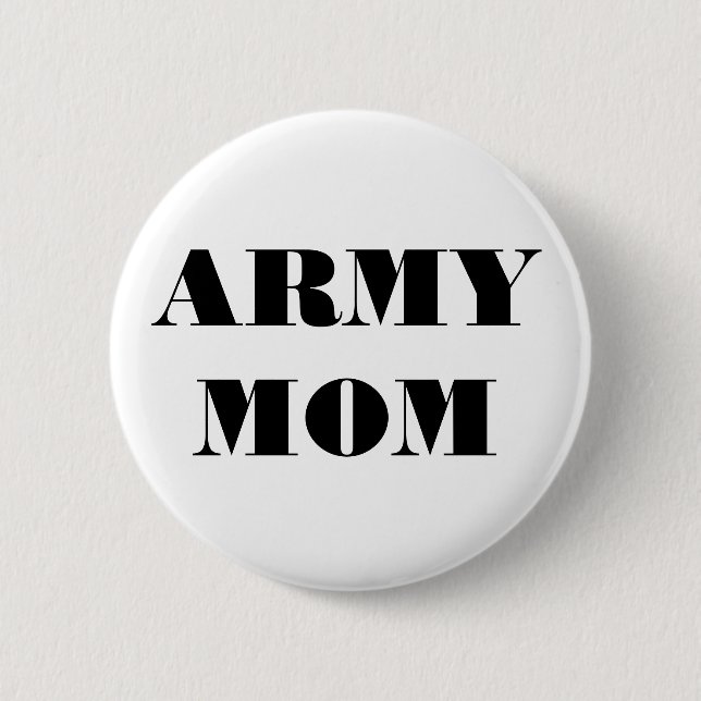 Button Army Mamma Knapp (Framsida)
