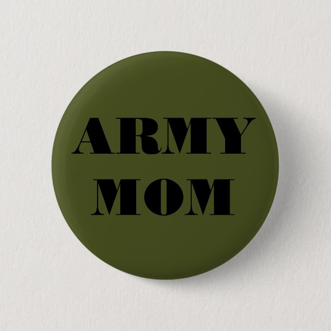 Button Army Mamma Knapp (Framsida)