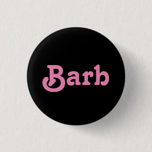 Button Barb Knapp
