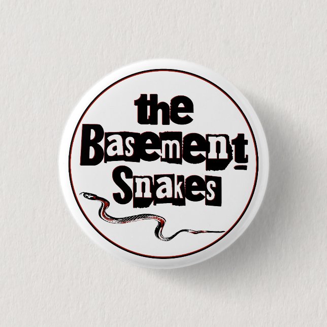 Button - Basement Snakes Knapp (Framsida)