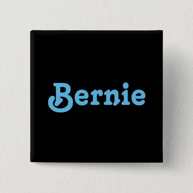 Button Bernie Knapp (Framsida)