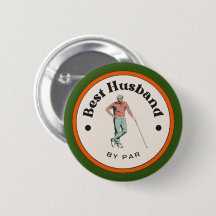 Button - Best Make by Par - Golfer