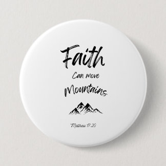 Button Bible-citat - Faith Knapp