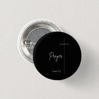 Button Bible-citat - Prayer Knapp