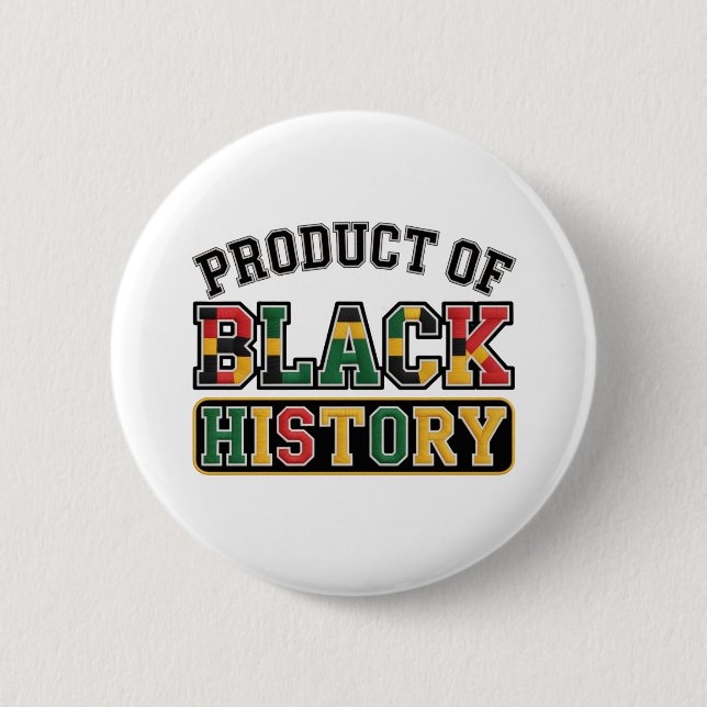 Button-Black History Month Button Set Knapp (Framsida)