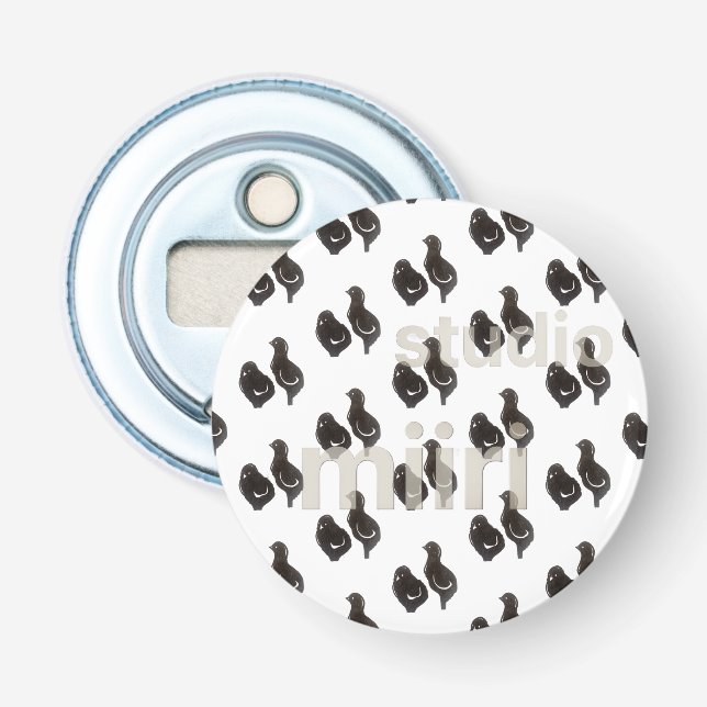 Button Bottle Opener Flasköppnare (Framsidan)