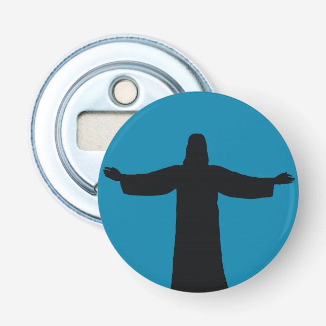 Button Bottle Opener Flasköppnare (Framsidan)